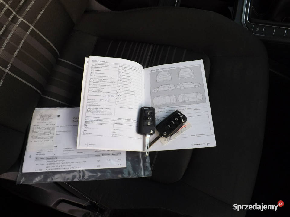 Volkswagen Golf Sportsvan I 2014 nieuszkodzony pomorskie Słupsk