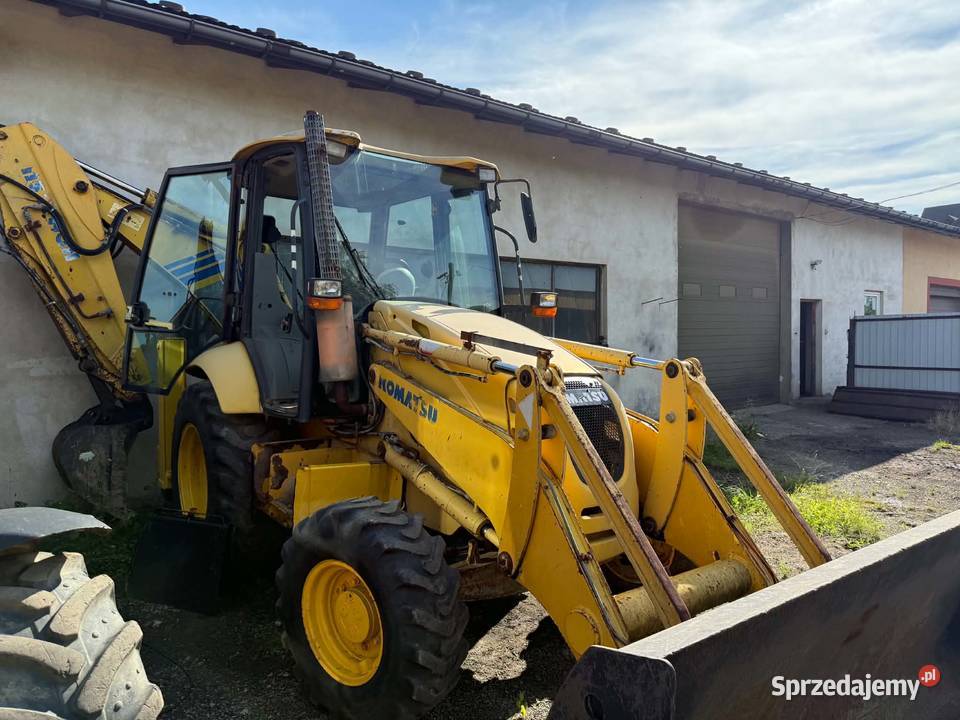 Koparkoładowarka Komatsu WB 93R5 2006r Gotkowice
