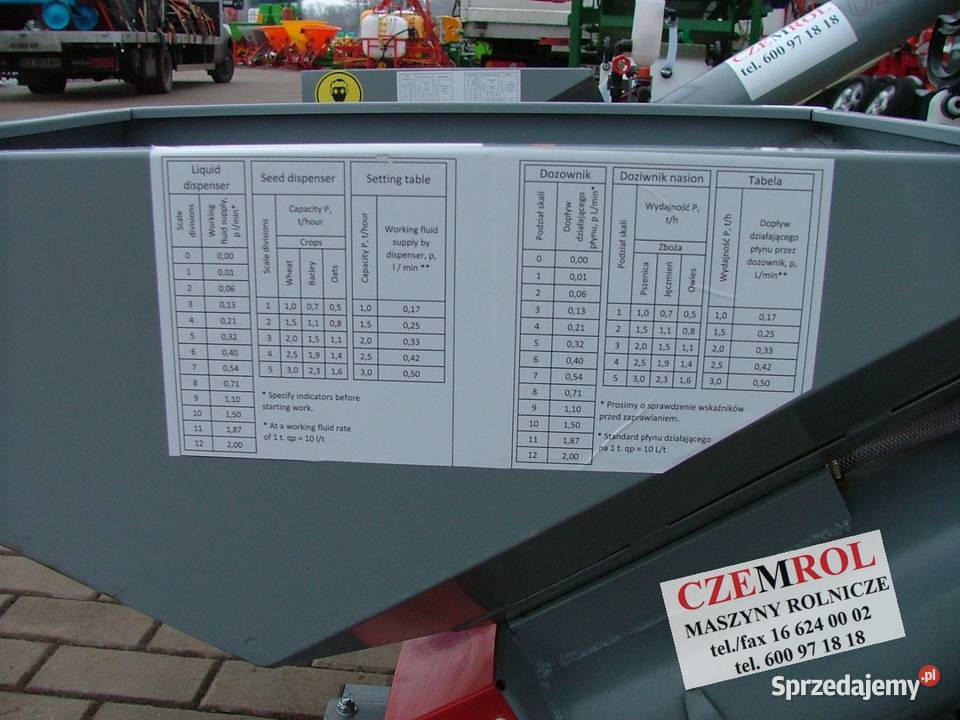 Zaprawiarka do zboża PN3 Ultra Jarosław