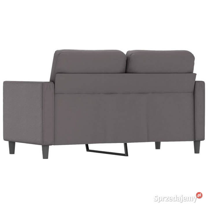 2osobowa sofa szary 120 sztuczna skóra WM359330 Dom i Ogród Warszawa