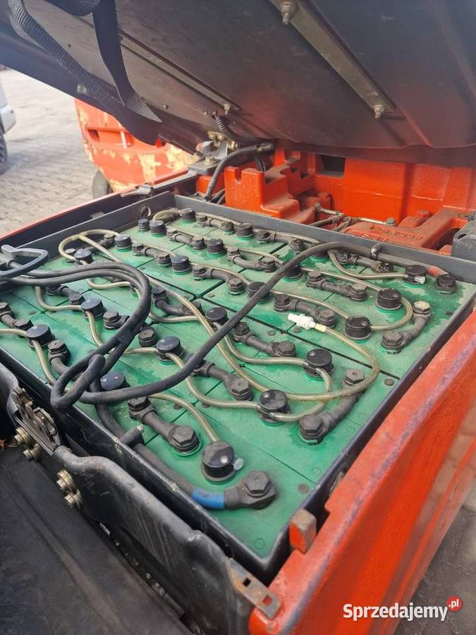 Linde E16 2009r Triplex przesuw boczny wózek śląskie Lubliniec