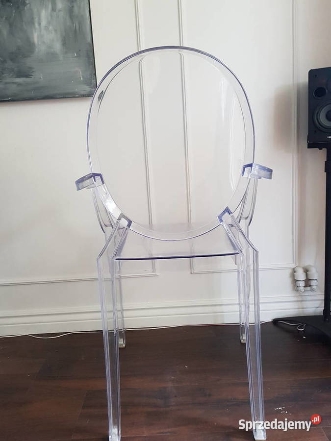 4 x Krzesło Przezroczyste Transparent Kartell Warszawa