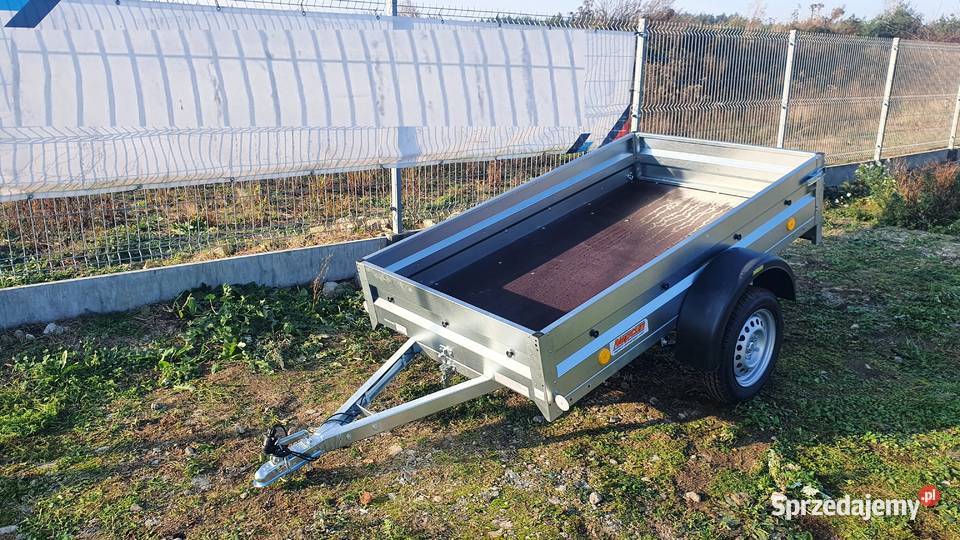 Przyczepka resorowana przyczepa NEPTUN 202x114 622kg Do samochodów osobowych Piła