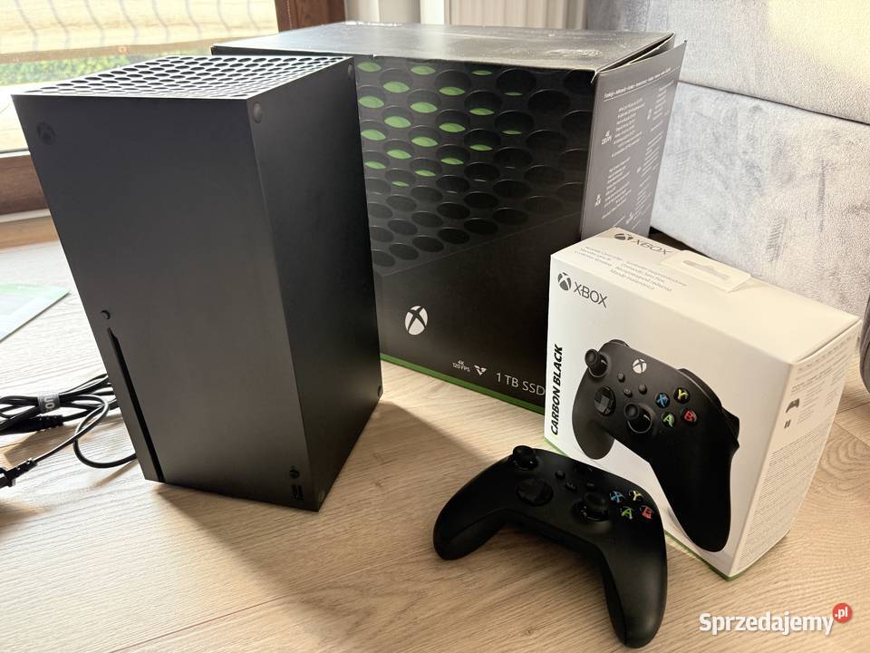 Xbox Series X 1TB KOMPLET 2 PADY NOWA Pod GTA VI Kolno