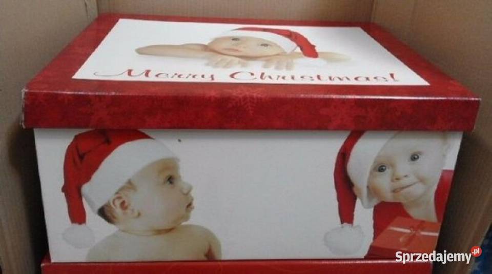 Pudełko kartonowe ŚWIĘTAopakowanie na prezent Sosnowiec