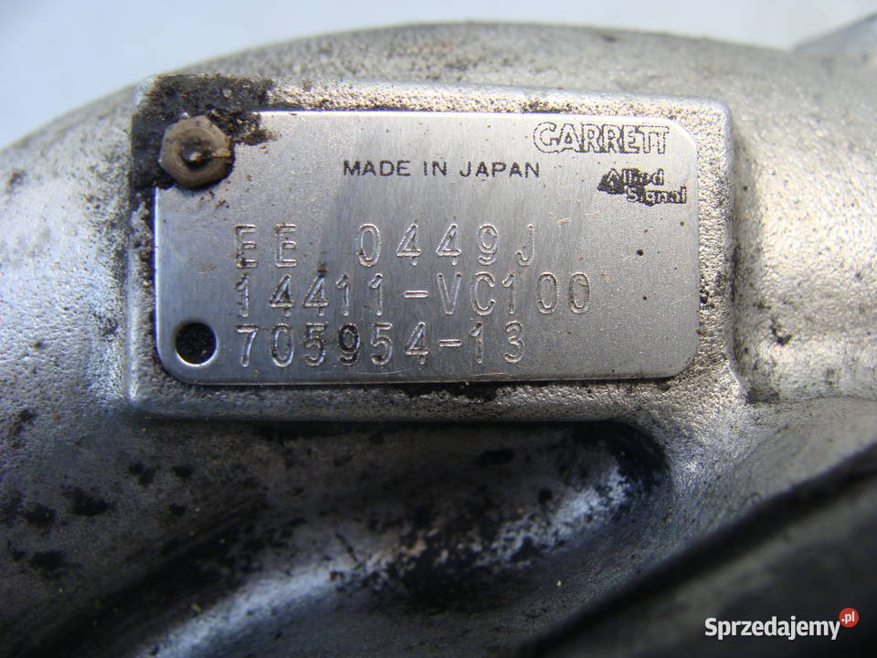 TURBOSPRĘŻARKA TURBINA NISSAN PATROL Y61 30 DI Goleniów sprzedam