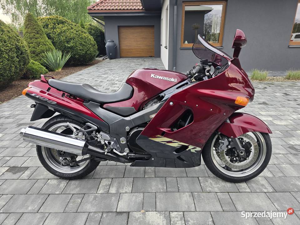 Kawasaki ZZR1100 Serwisie Prezentacja Wideo