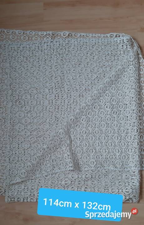 Obrus firanka biały Poznań