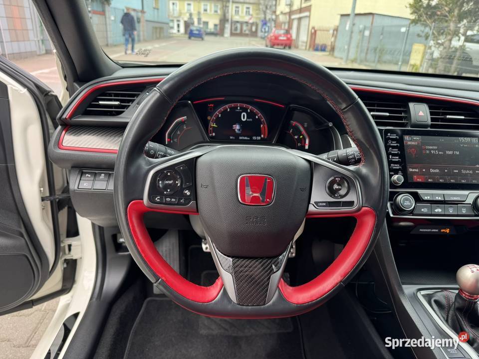 Honda Civic X 20 FK8 Type R Championship White elektryczne szyby mazowieckie Ostrołęka