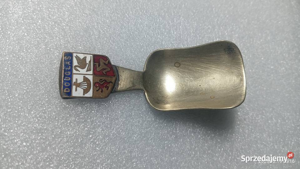 Łyżeczka posrebrzana do puszek z herbatą DOUGLAS Pozostałe Kraków