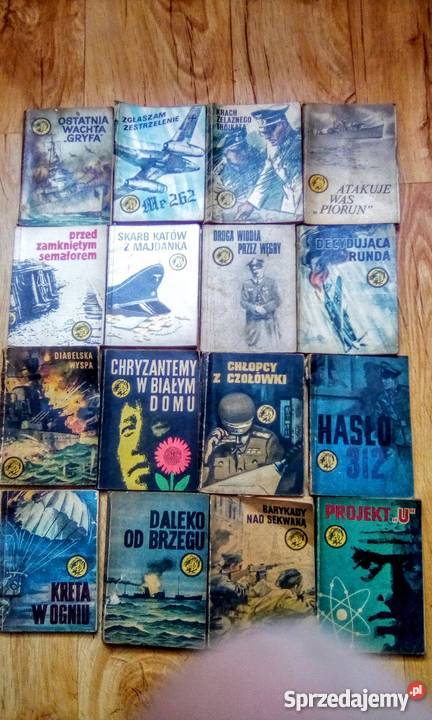 Legendarne książeczki z serii żółty Tygrys Chorzów