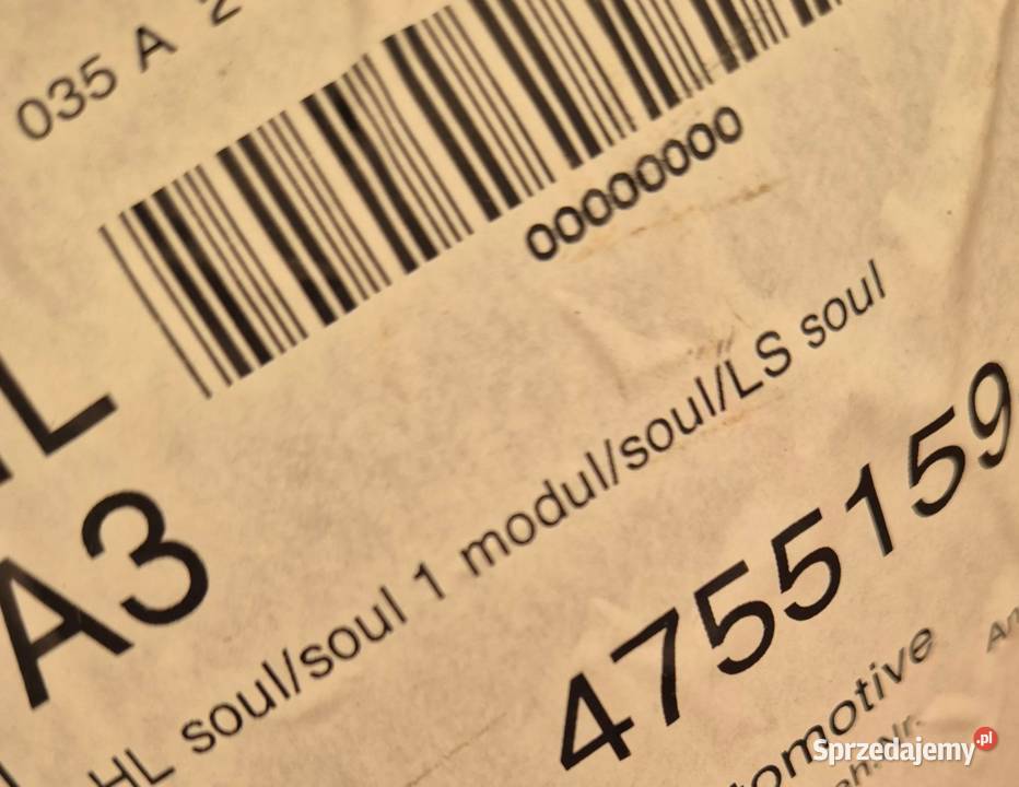 TAPICERKA TYŁ LEWA PRAWA AUDI A3 8P 8P3867036 Działoszyce