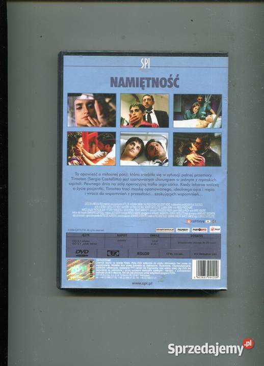 Namiętność Penelope Cruz Film DVD DVD zachodniopomorskie Szczecin