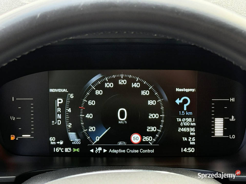 Volvo V90 20D4 190 kamera cofania Węgrów