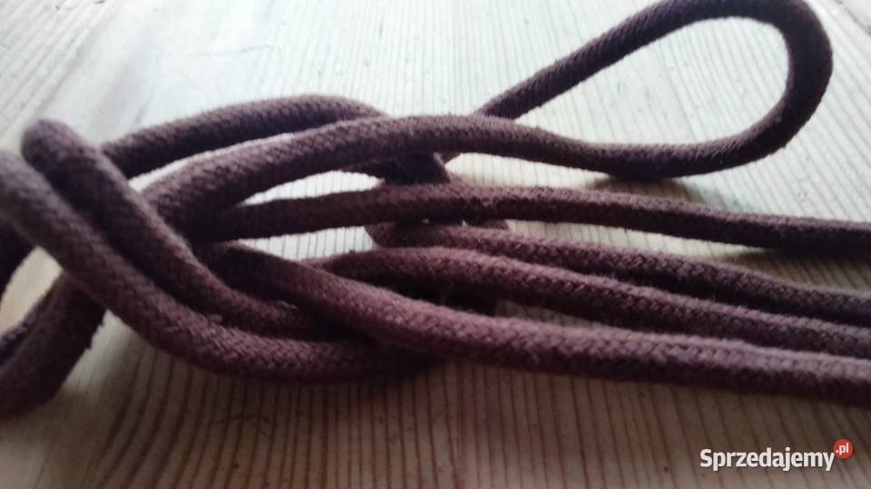 Sznurowadła okrągłe grube długość 75 kolor inna Ostrów Wielkopolski