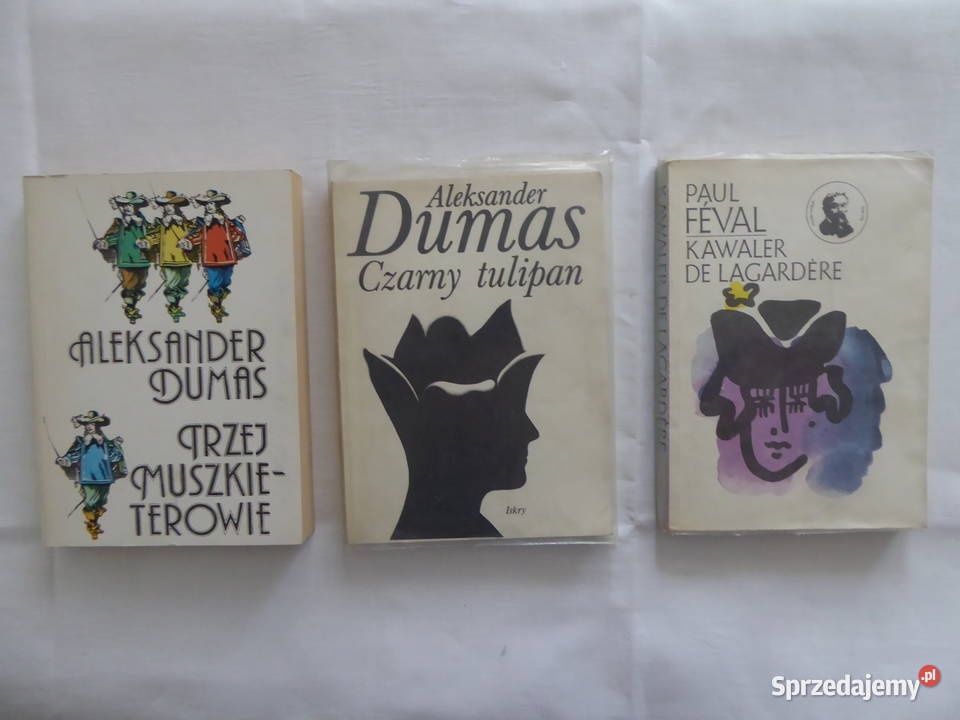 Sprzedam książki Aleksandra Dumas