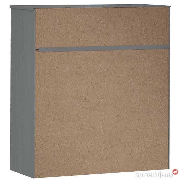 Nadstawka MOLDE szara 90x35x100 lite drewno Warszawa