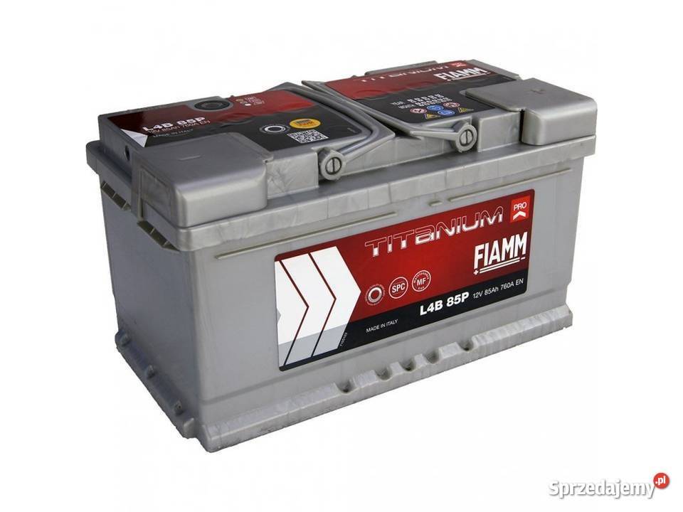 Akumulator FIAMM TITANIUM PRO 12V 85Ah 760A Kraków