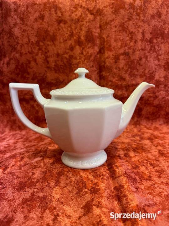 Dzbanek do herbaty Rosenthal Maria Biala 12 osob Kielce