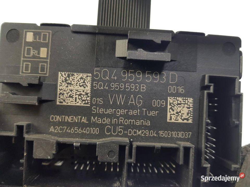 MODUŁ VOLKSWAGEN PASSAT B8 5Q4959593C Lipno sprzedam