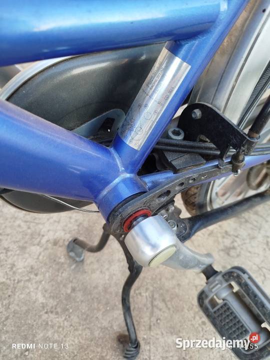 Saxonette Rower z silnikiem spalinowym