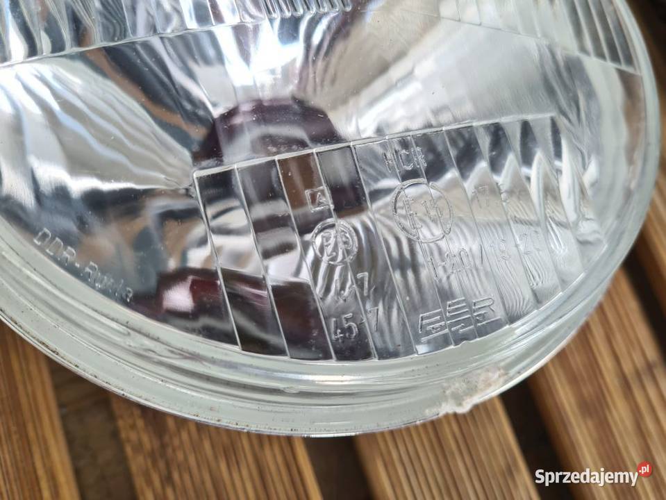 Szkło wkład reflektora H4 Fer DDR Ruhla MZ Piotrków Trybunalski