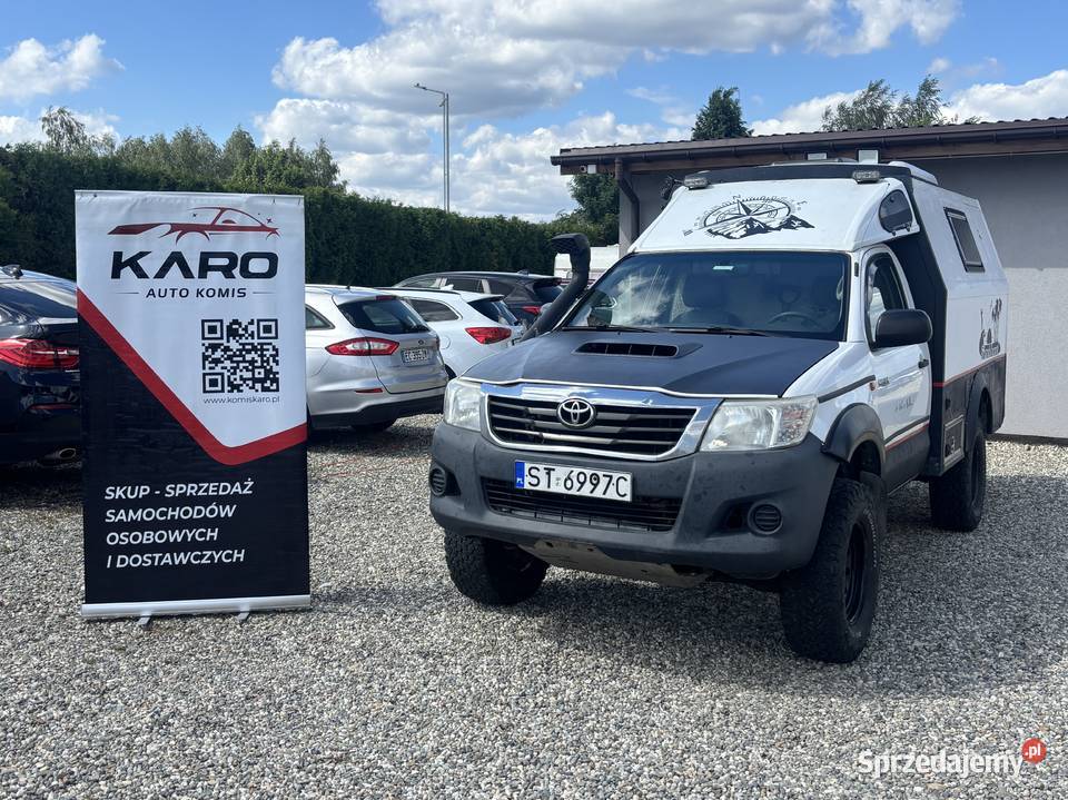 Toyota Hilux gniazdo AUX Paniówki