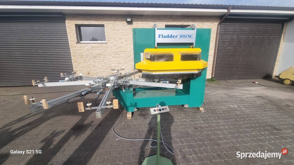 Szlifierka szczotkarka do międzyszlifu FLADDER Produkcja Karsin