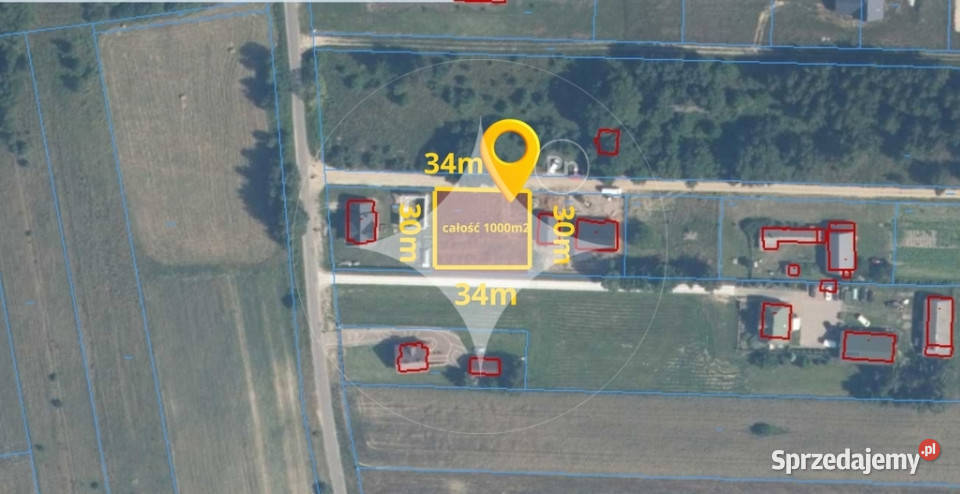 Działka budowlana Topolowa Czosnówka budowlana