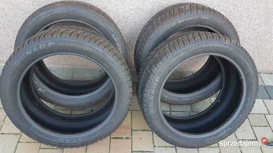 Opona 245 45 R 18 100V Dunlop Winter Sport 3D Dunlop Ostrzeszów