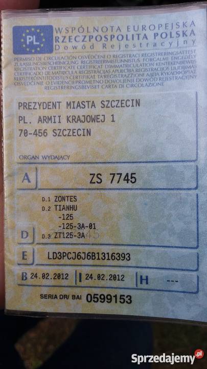 Barton volcano 125 elektryczny starter zachodniopomorskie Szczecin