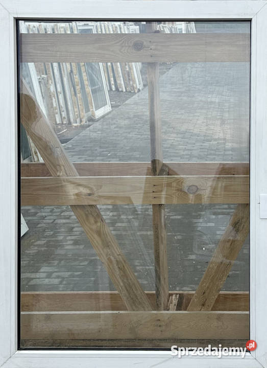 OKNA KacprzaK Witryna 94X125 FIX Używany PCV Siedlce