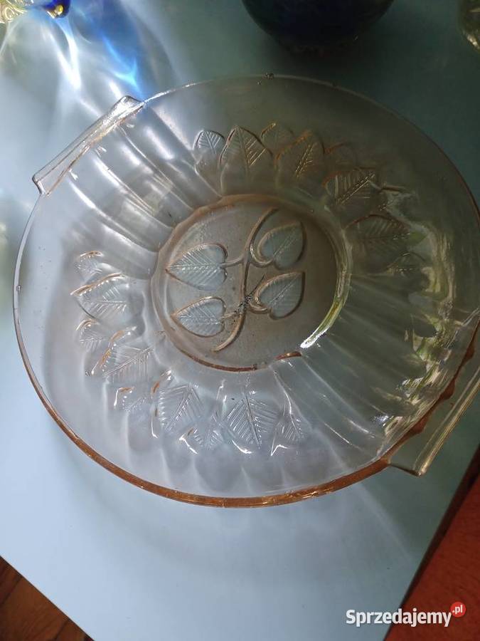 Stary talerz patera 28 ArtDeco łódzkie Łódź