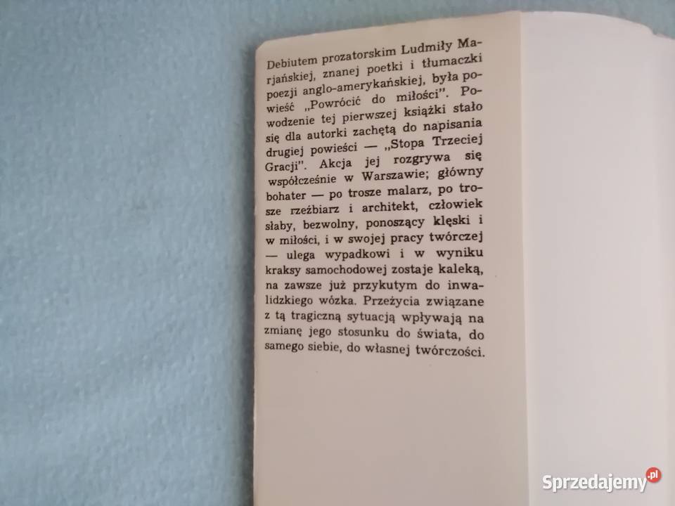 Stopa trzeciej gracji L Marjanska Łódź