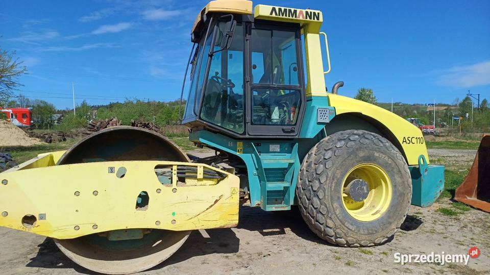 Walec Drogowy Ammann ASC110 Walce Tuchów