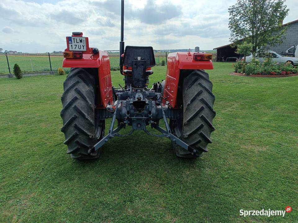 Massey Ferguson 158 zarejestrowany Zaczep dolny Chlewice