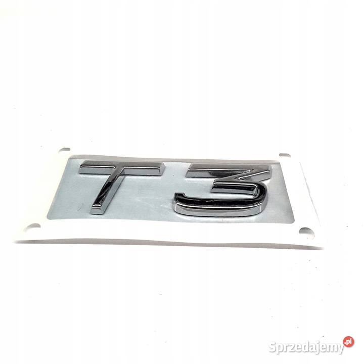 VOLVO T3 emblemat na tylna klape 31333647 OE Gadgety motoryzacyjne dolnośląskie Bielany Wrocławskie