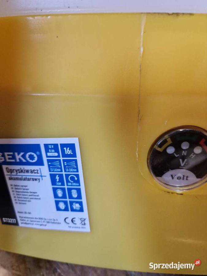 Opryskiwacz akumulatorowy 16 litrów Geko G73217
