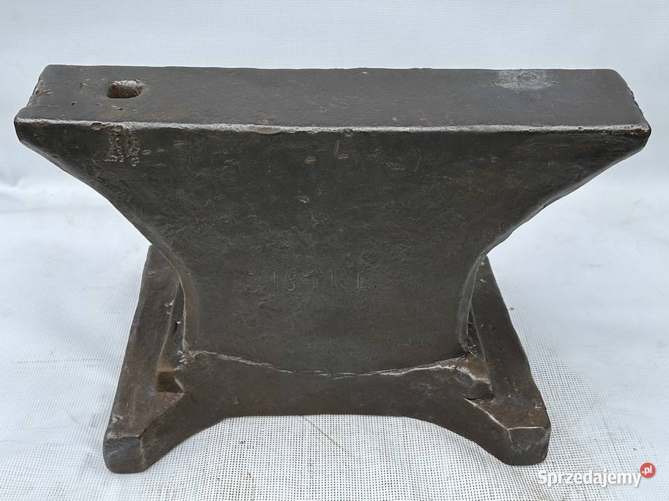 STARE KOWADŁO SYGNOWANE G L 1877 131 UNIKAT Bielawa sprzedam