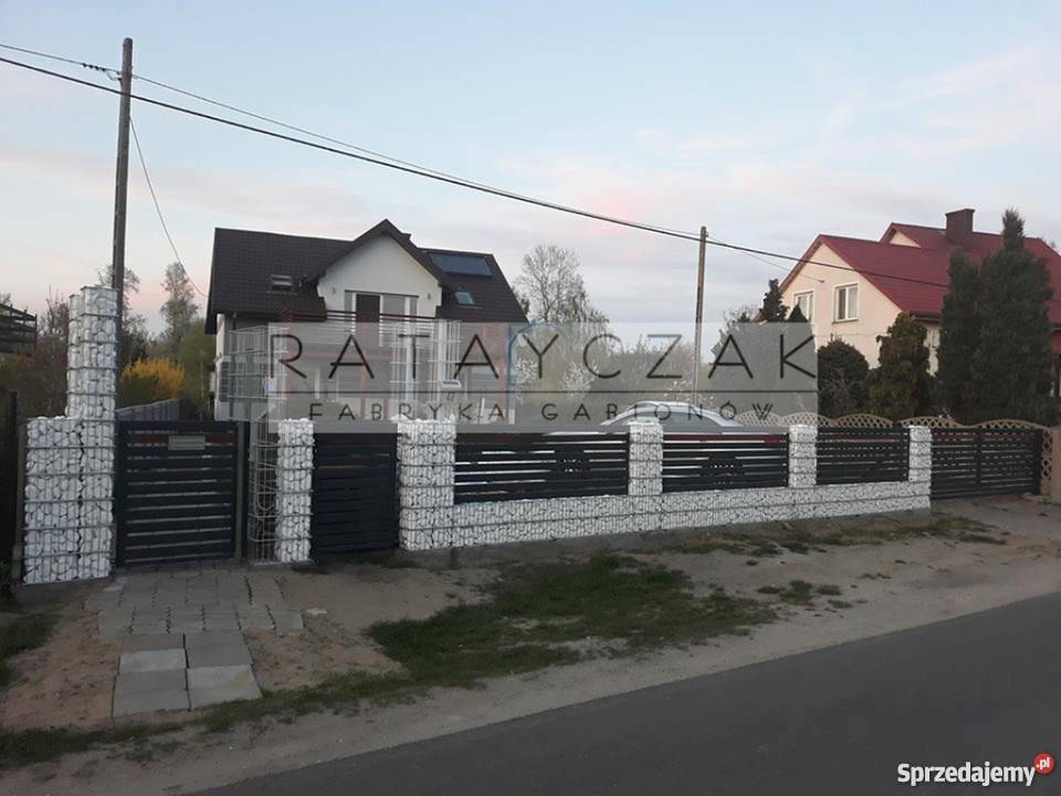 Słup wys 080m Słupek Gabiony GABION GABIONOWY Toruń