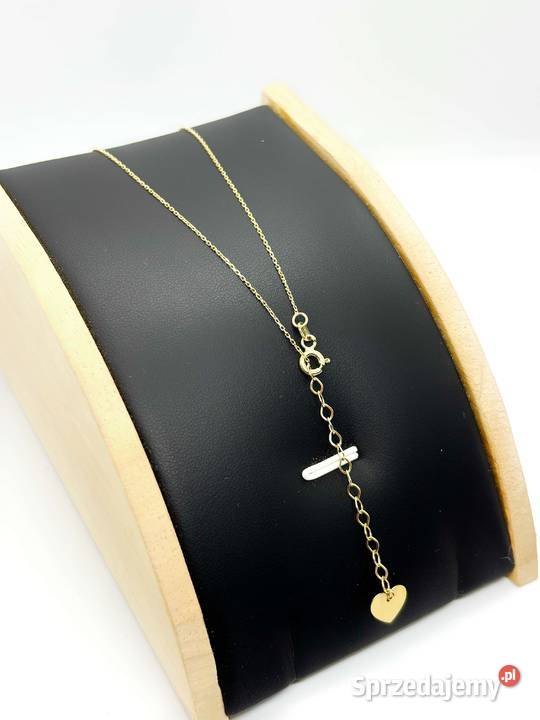 Złota bransoletka pr 585 098g Długość 22 265 warmińsko-mazurskie