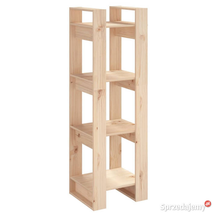Regał na książkiprzegroda 41x35x125 lite drewno Dom i Ogród Warszawa