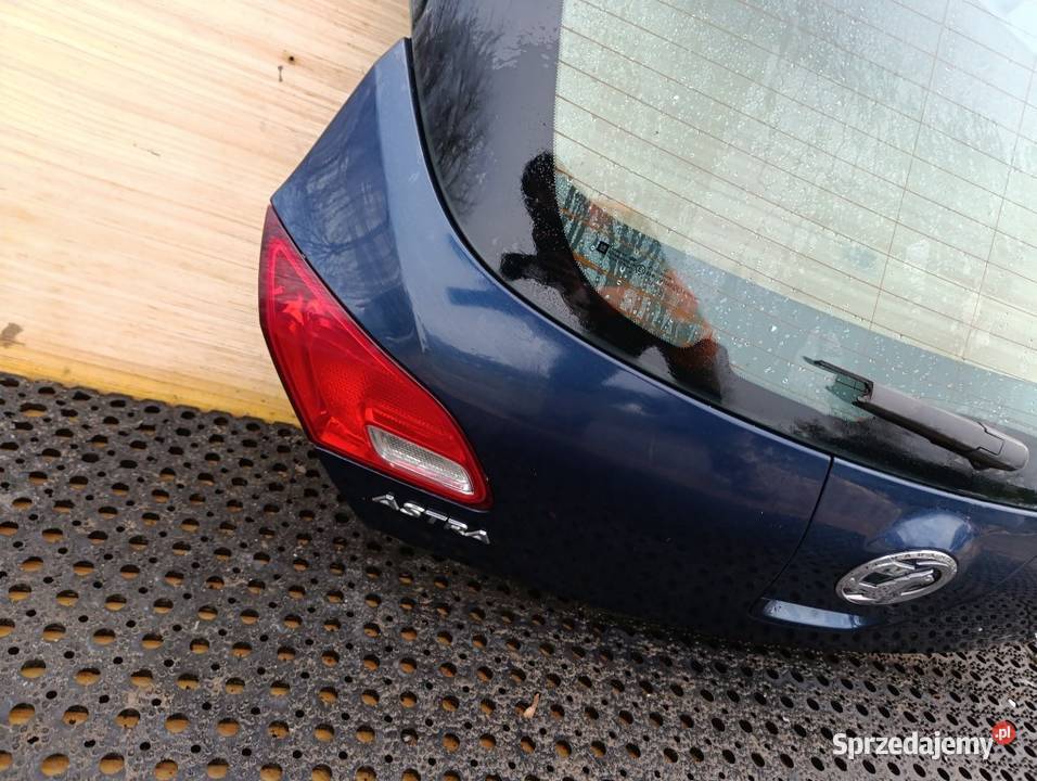 OPEL ASTRA J HB 5D KLAPA TYŁ Z168