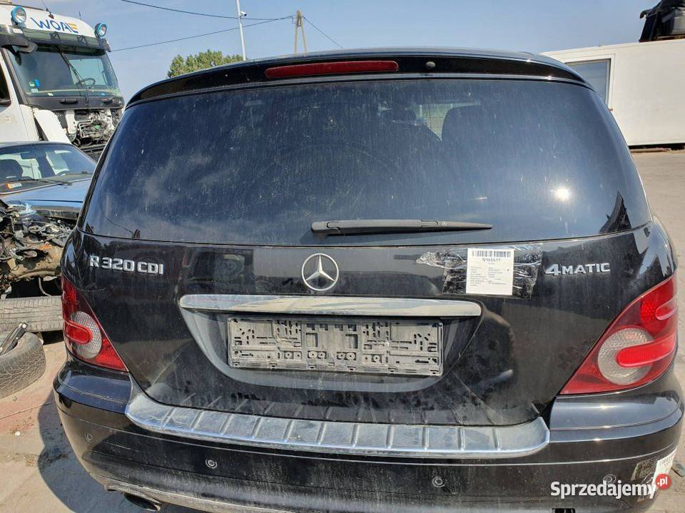 KLAPA MERCEDES RKLASA W251 320 PRZED LIFT 4MATIC osobowe