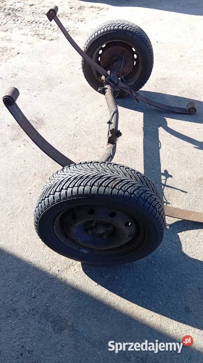 Oś fiat Doblo belka resor przyczepka Piła Druga