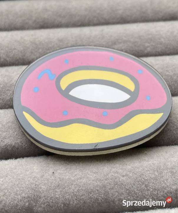 Broszka Odznaka Przypinka Donut Pączek Monki Broszki Kraków