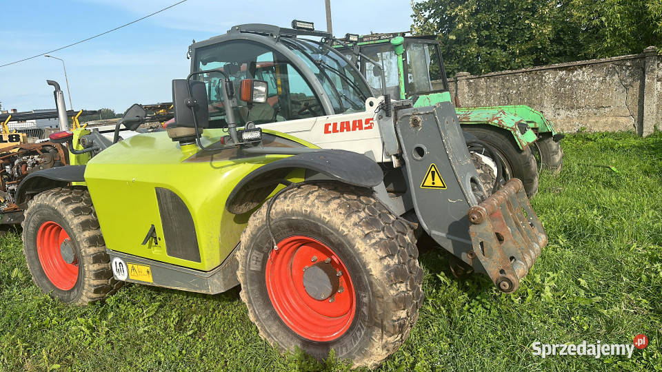 Claas Scorpion 732 części zwolnica zwrotnica Jastrzębniki sprzedam