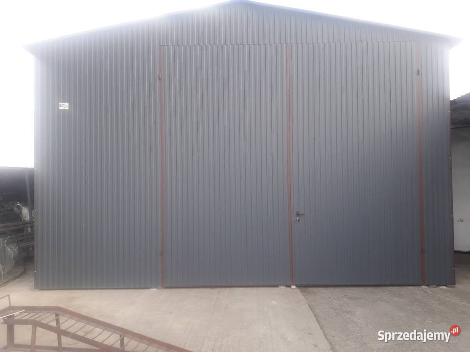 Garaż Blaszany 10x15m Wiata Hala Magazyn Duzy Tomaszów Lubelski