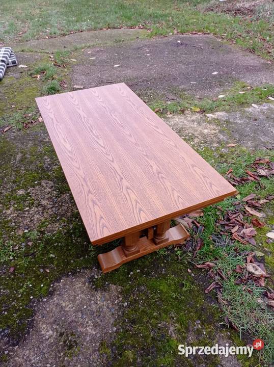 Ława dębowa wózek barowy dębowy Lubycza Królewska
