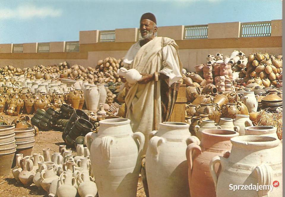 widokówka czysta z Libii Puławy